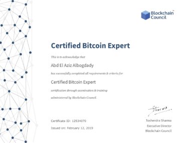 Aziz-Certified Bitcoin Expert