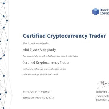 Aziz-Certified Cryptocurrency Trader