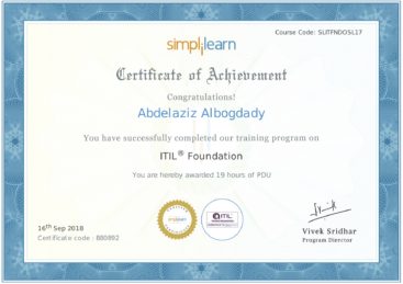 Aziz-ITIL-Foundation-Certificate