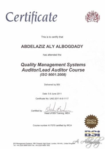 Aziz_Cert_Quality_Management_System